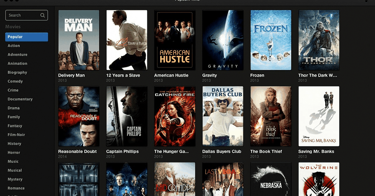 Popcorn Time, the once-popular Netflix for piracy, is back - The Verge